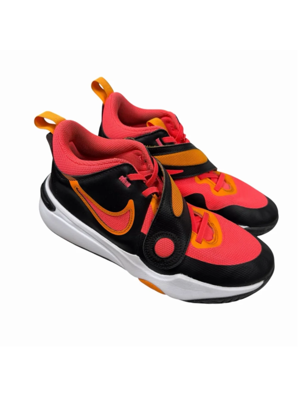 Nike Team Hustle D 11 Big Kids Basketball Athletic Shoes Pink Black Size 6.5Y